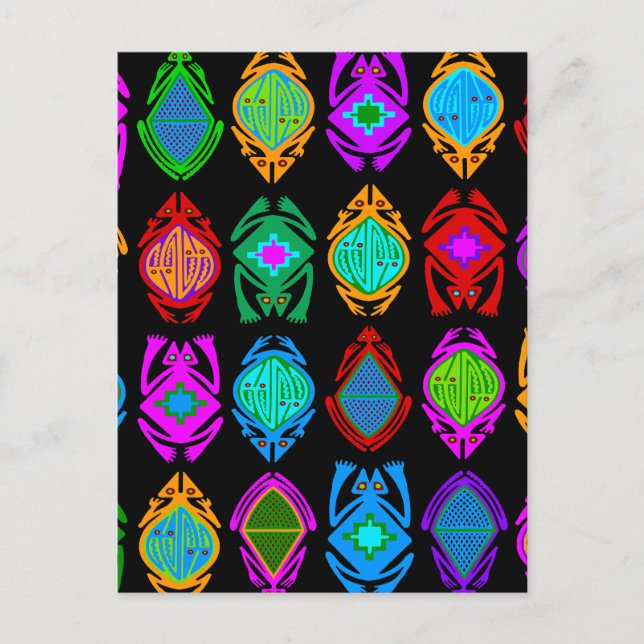 Carte Postale Grenouilles sauteuses (Devant)