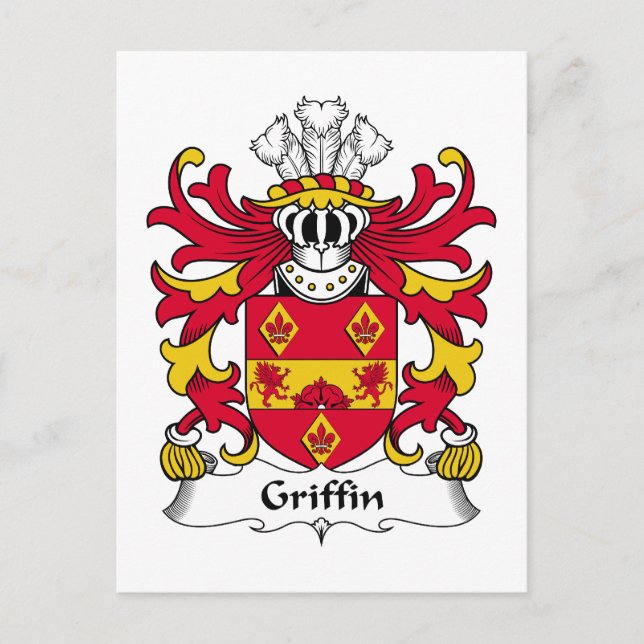 Carte Postale Griffin Family Crest (Devant)