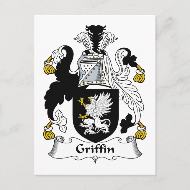 Carte Postale Griffin Family Crest (Devant)