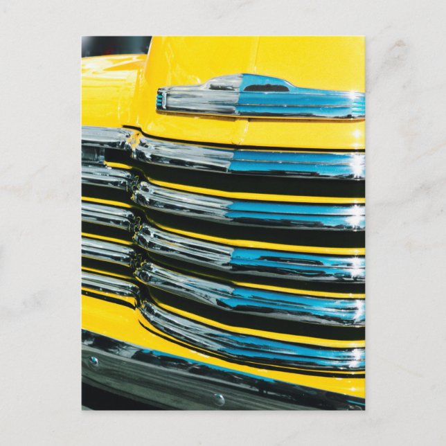 Carte Postale Grill jaune (Devant)