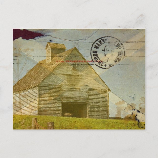 Carte Postale Grille de maïs (Devant)