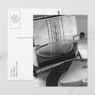 Carte Postale Grille-pain de cuisine vintage Adresse de retour m