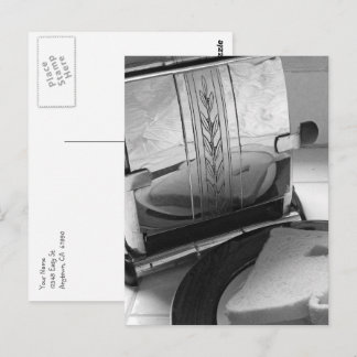 Carte Postale Grille-pain de cuisine vintage Adresse de retour m