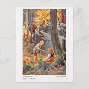 Carte Postale Grimm Brothers