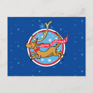 Carte Postale Grinch   Max Joyeux Grinchmas !