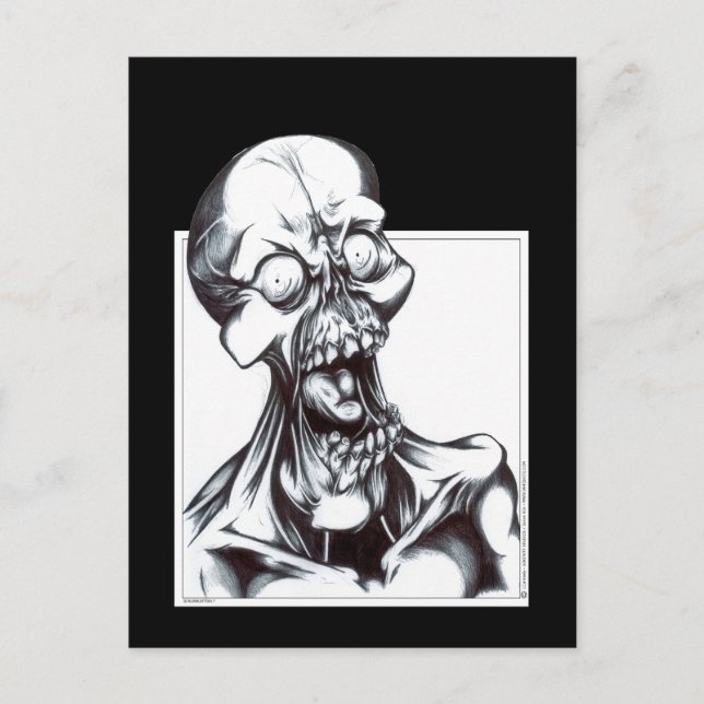 Carte Postale Grinning Ghoul (Devant)