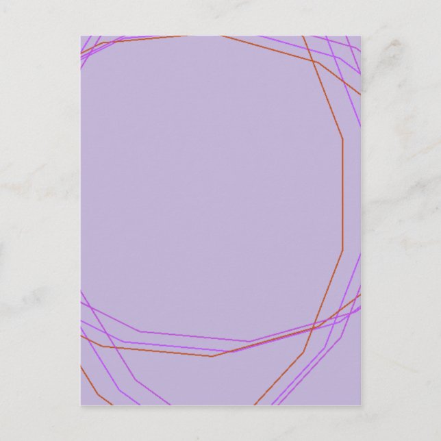 Carte Postale gris 8297 Art abstrait (Devant)