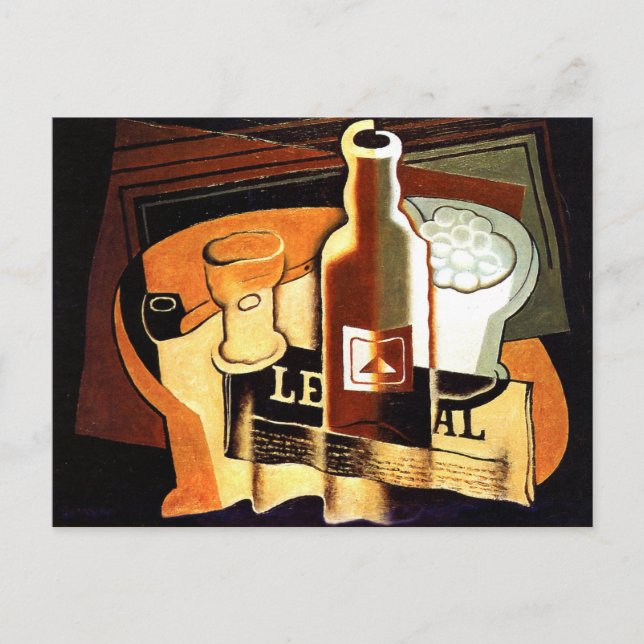 Carte Postale Gris - La Table (Devant)