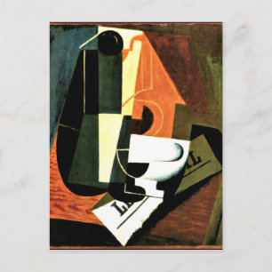 Carte Postale Gris - Le Café Pot