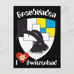 Carte postale grisonne