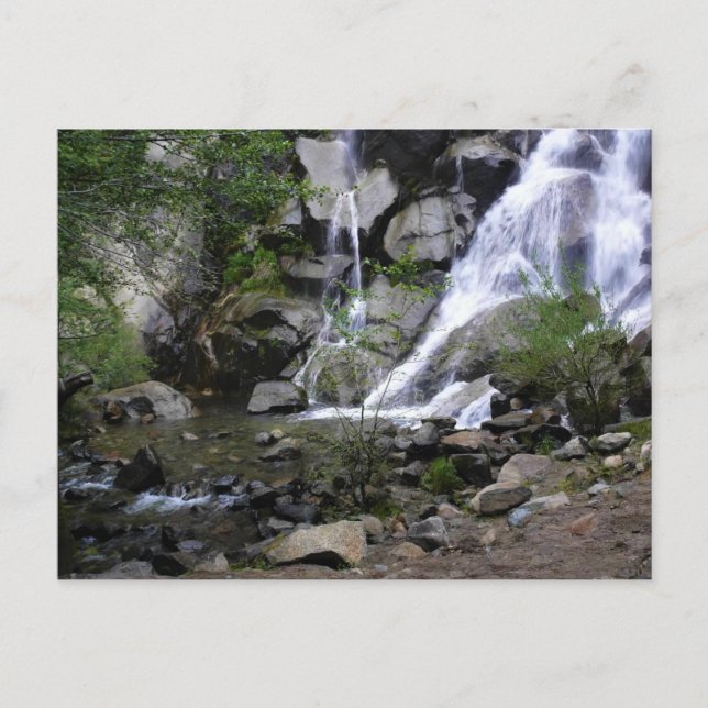 Carte Postale Grizzly Falls, King's Canyon National Park, (Devant)