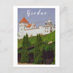 Carte Postale Grodno Biélorussie Architecture Ville Vue Château