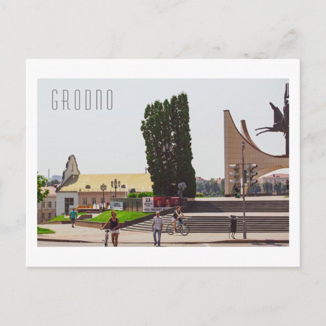 Carte Postale Grodno Biélorussie Vie Architecture (Devant)