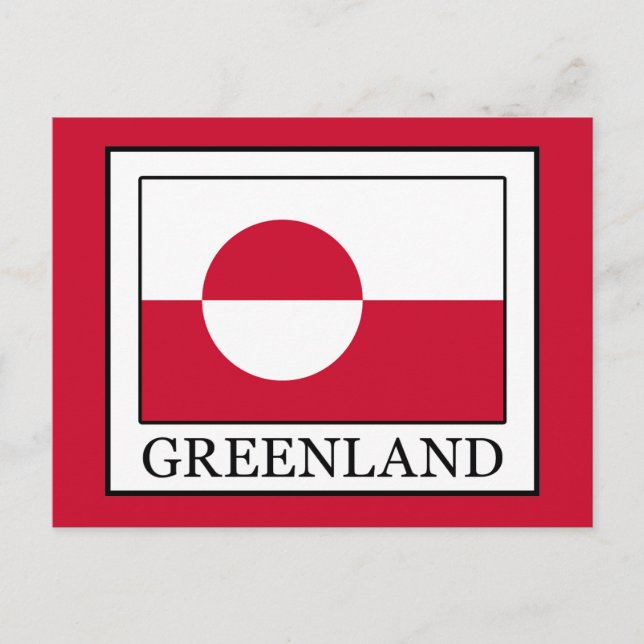 Carte Postale Groenland (Devant)