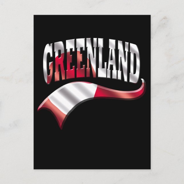 Carte Postale Groenland (Devant)