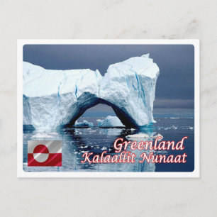 Carte Postale Groenland - Icebergs -