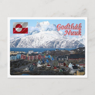 Carte Postale Groenland - Nuuk City -
