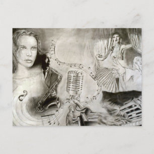 CARTE POSTALE GROG JAZZ