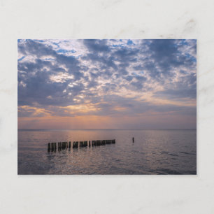 Carte Postale Groin sur la côte de la mer Baltique