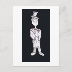 Carte Postale Groom Tuxedo