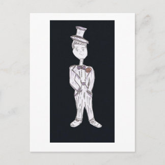 Carte Postale Groom Tuxedo