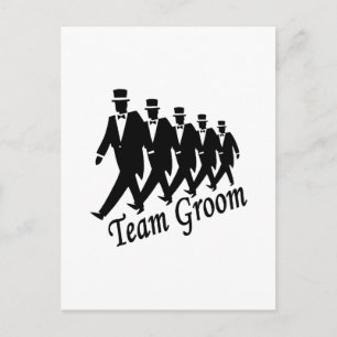Carte Postale Groomsmen Team Groom