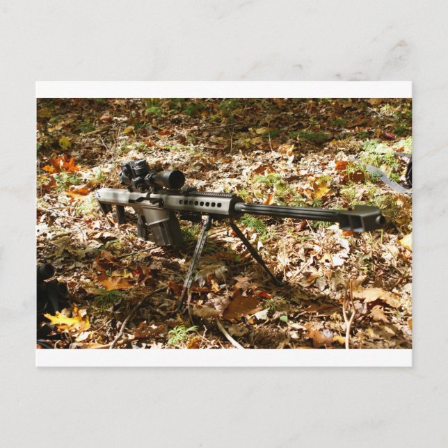 Carte Postale Gros 50 Cal. Arme (Devant)