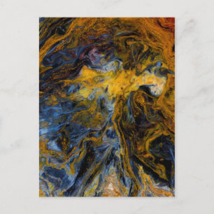 Carte Postale Gros plan abstrait de Pietersite