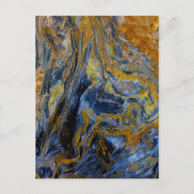Carte Postale Gros plan abstrait de Pietersite (Devant)
