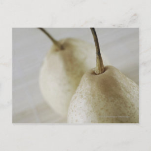 Carte Postale Gros plan de deux poires