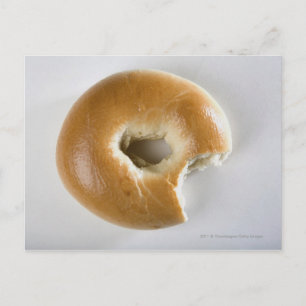 Carte Postale Gros plan d'un bagel
