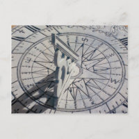 Gros plan d'un cadran solaire