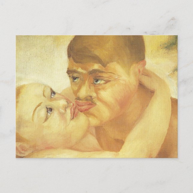 Carte Postale Gros plan (Kiss), D.H. Lawrence Fine Art (Devant)