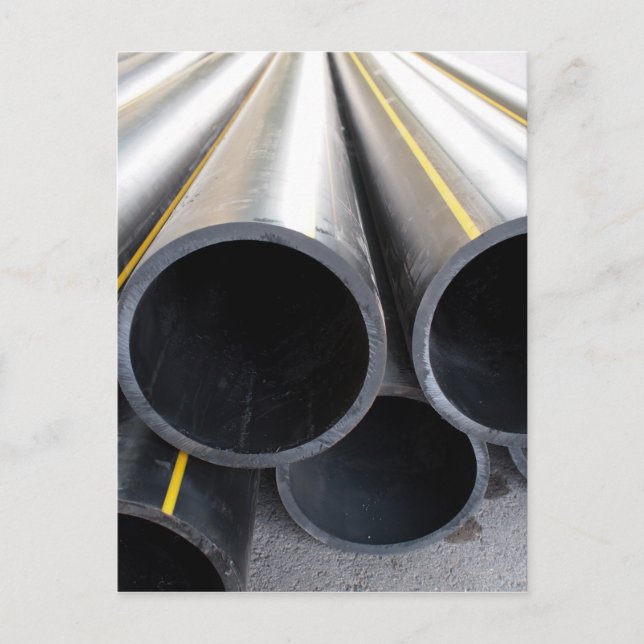 Carte Postale Gros tube noir closeuse plastique grand diamètre p (Devant)