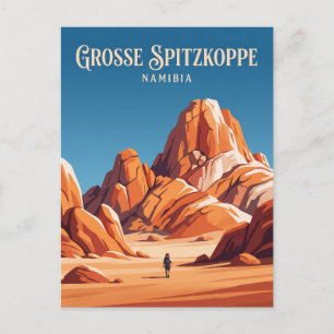 Carte Postale Grosse Spitzkoppe Namibie
