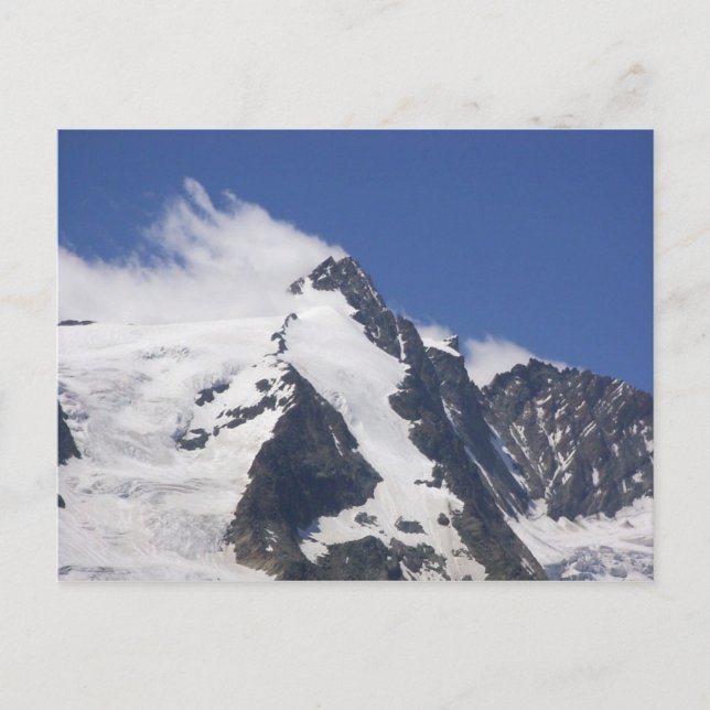 Carte Postale Grossglockner, Alpes autrichiennes (Devant)