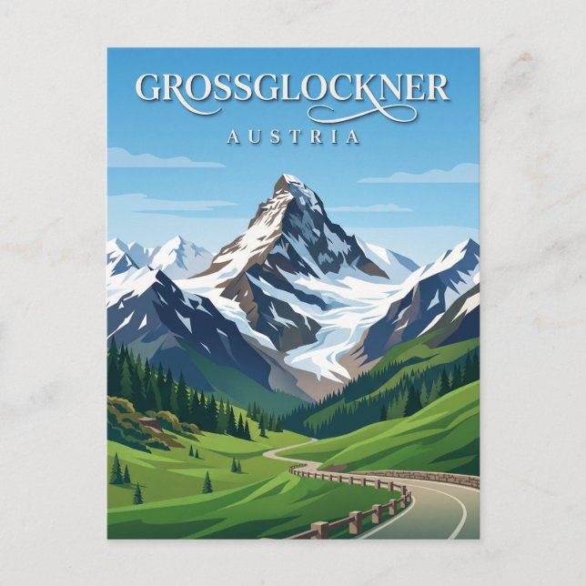 Carte Postale Großglockner Autriche (Devant)