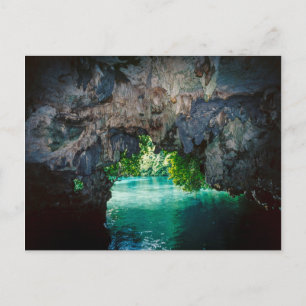 Carte Postale Grotte De Bateaux À Airai, Palau, Micronésie