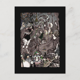 Carte Postale Grotte de la rate d'art gothique