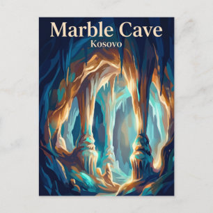 Carte Postale Grotte de marbre (Grotte de Gadime) Kosovo