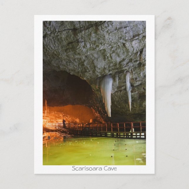 Carte Postale Grotte de Scarisoara (Devant)