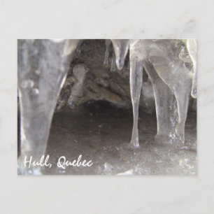 Carte Postale Grottes de glace granuleuses de Hull Québec