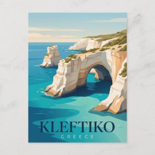 Carte Postale Grottes de Kleftiko Milos Grèce