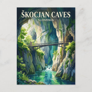 Carte Postale Grottes de Škocjan Slovénie