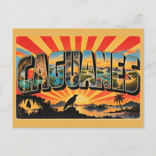 Carte Postale Grottes karstiques de Caguanes Clés Art de voyage