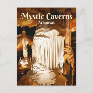 Carte Postale Grottes Mystiques Arkansas