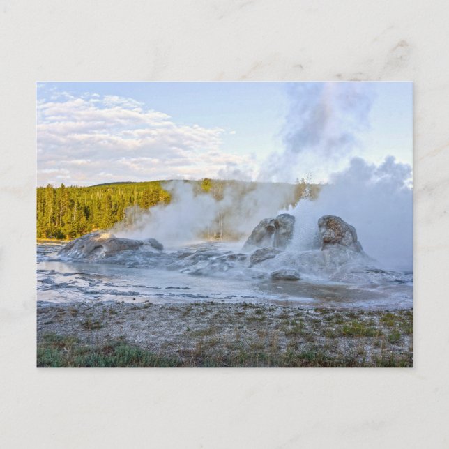 Carte Postale Grotto Geyser, Parc national de Yellowstone (Devant)
