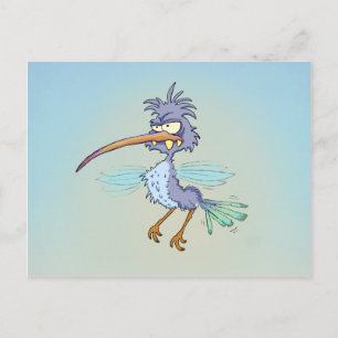 Carte postale Grouchy Hummingbird