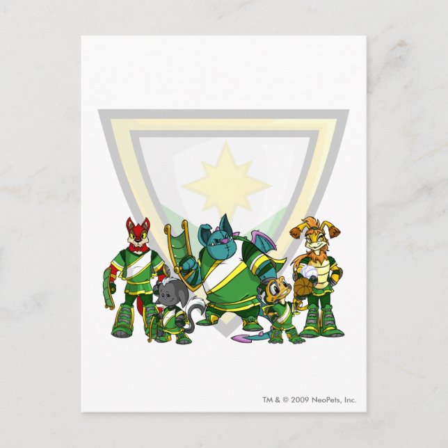 Carte Postale Groupe Brightvale (Devant)