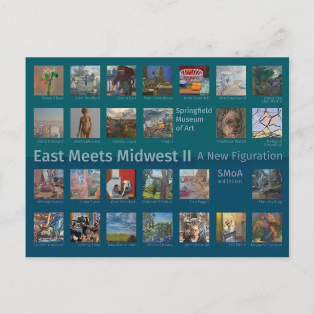 Carte Postale Groupe de peinture Midwest (Devant)